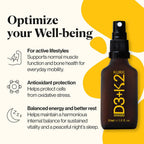 Kurk Vegan Vitamin D3 K2 Spray for Everyday Wellness - 1 Fl Oz - image 6