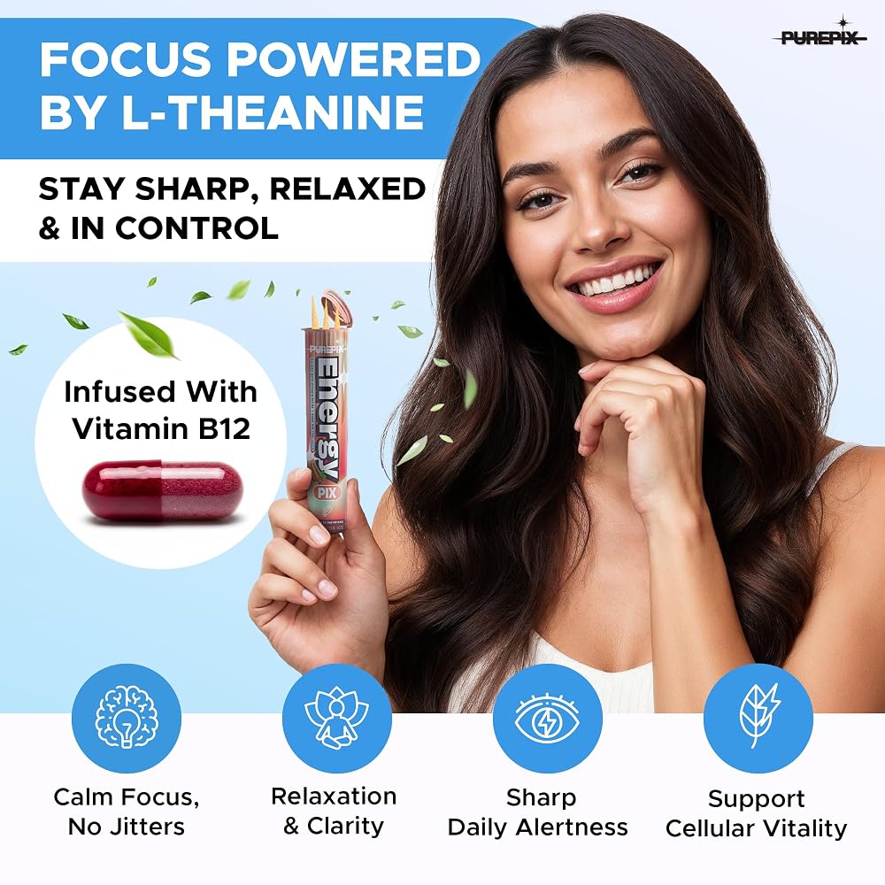 PurePix Energy Caffeine Flavored Toothpicks, 5-Flavor Pack - 100ct - image 3