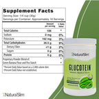 NaturalSlim Glucotein Prebiotic Resistant Starch Powder - 16 Servings - image 2