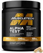 MuscleTech AlphaTest Testosterone Booster for Men - 240 Capsules