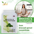Ved Broccoli Sulforaphane 550 mg - 90 Capsules - image 3