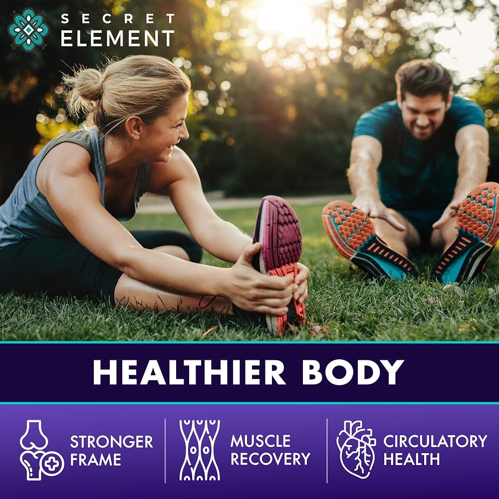 Secret Element Magnesium Glycinate Gummies and Сapsules for Women