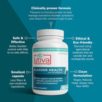 Szio+ Utiva Bladder Health Overactive Bladder Support - 60 Capsules - image 3