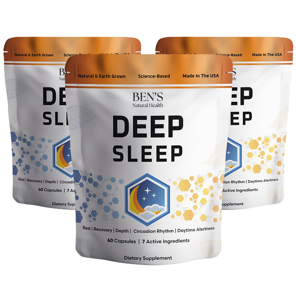 Ben's Natural Health Deep Sleep Support Supplement with Melatonin