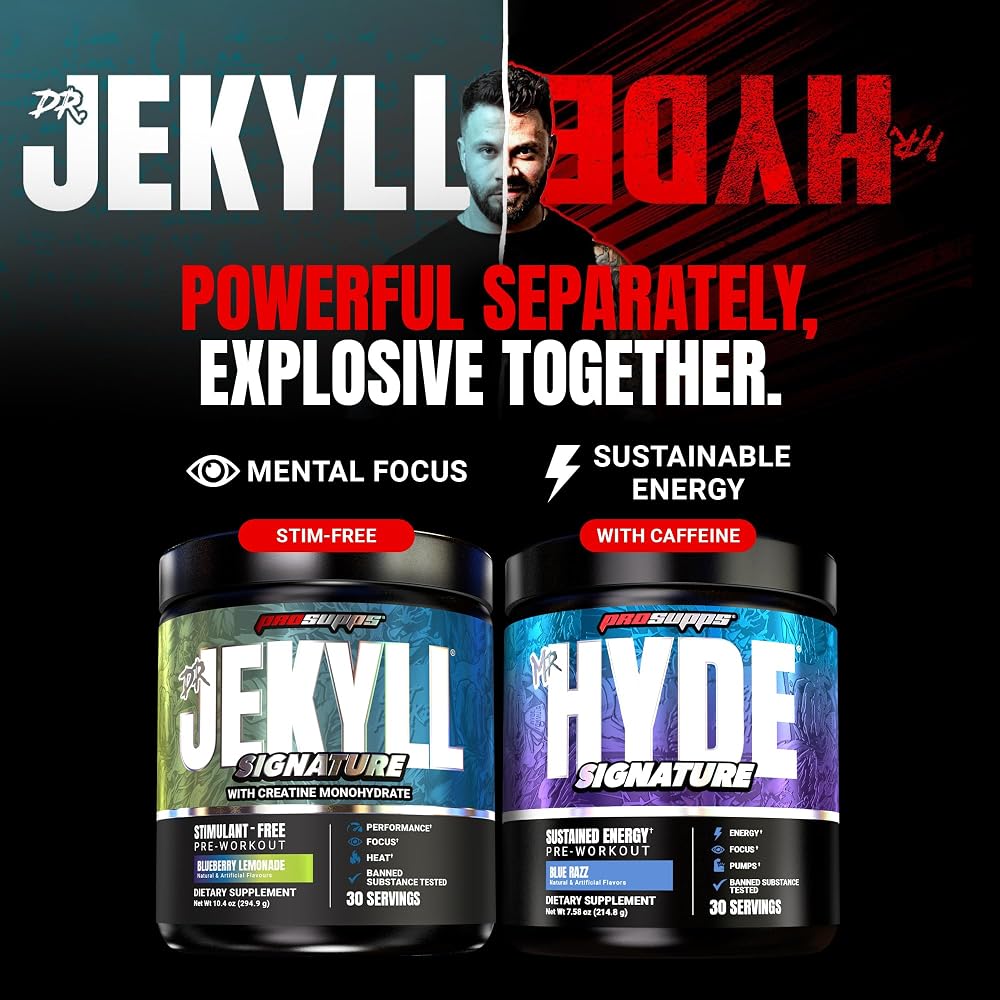 ProSupps Dr. Jekyll Signature Pre Workout Powder with Creatine