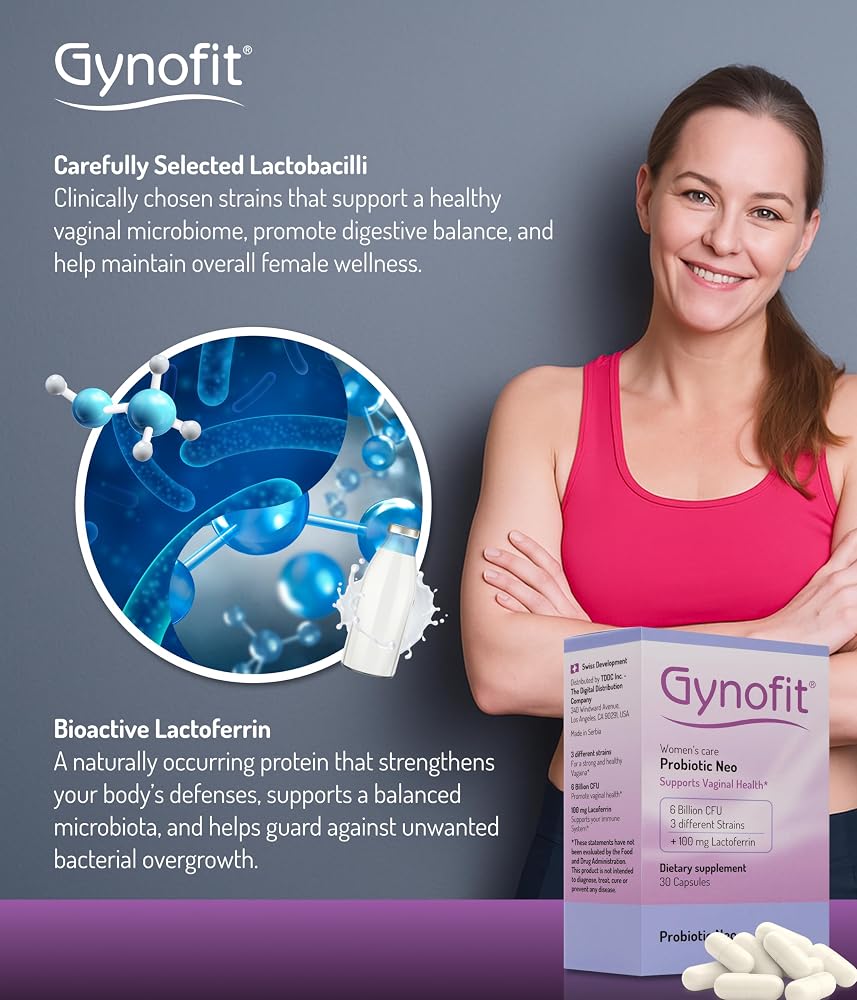 Gynofit Probiotic Neo - 30 Vegetarian Capsules - image 3