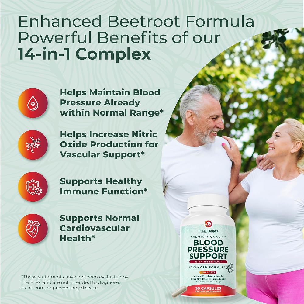 PurePremium Beet Root Capsules for Blood Pressure Support - image 2