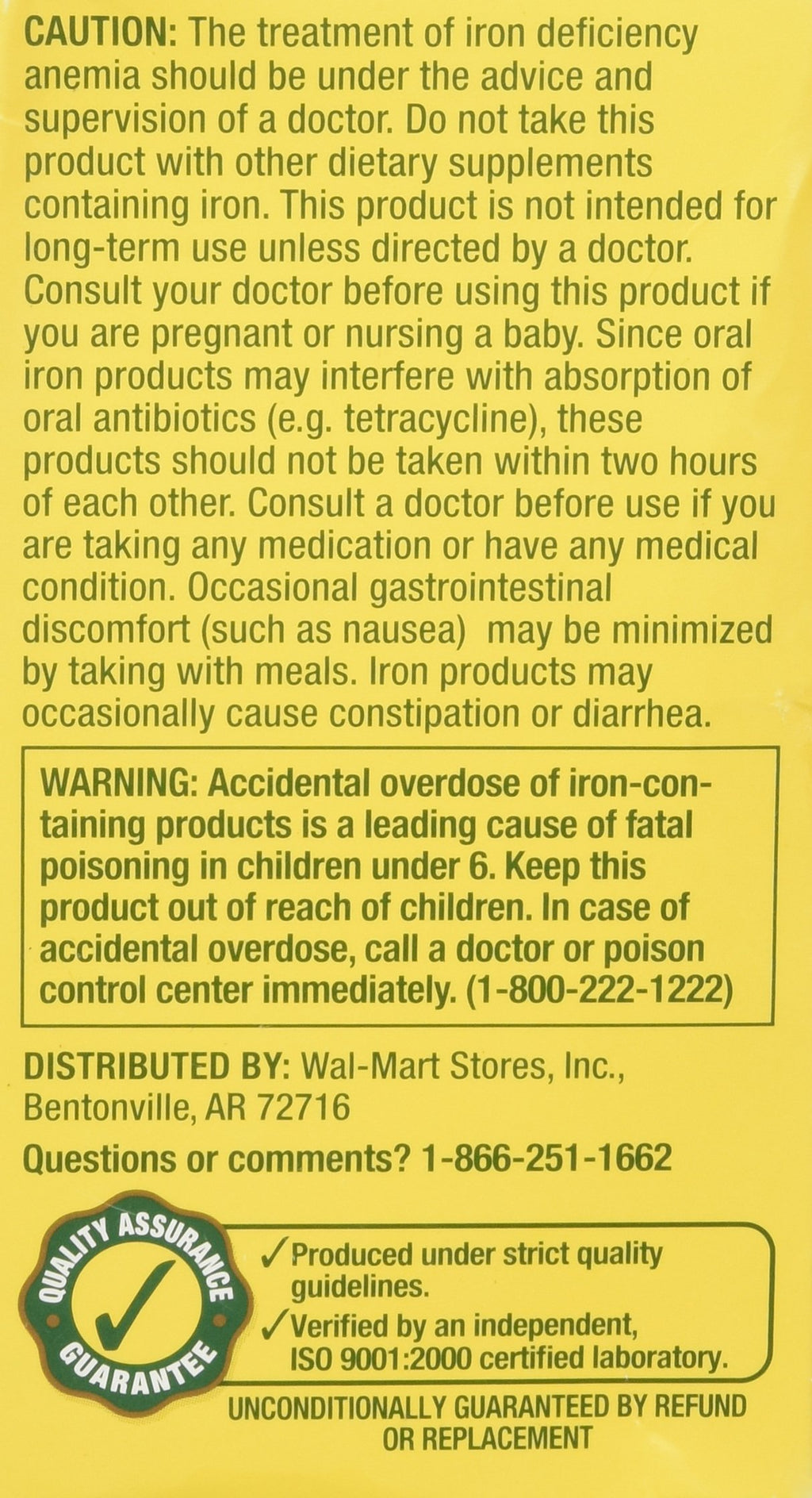 Spring Valley Slow Release Iron - 30 Tablets - image 2
