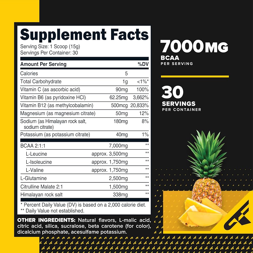 Primaforce BCAA Powder (30 Servings)