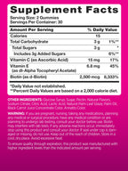 PINK Biotin Gummies for Women 2,500 mcg - 60 Count - image 2