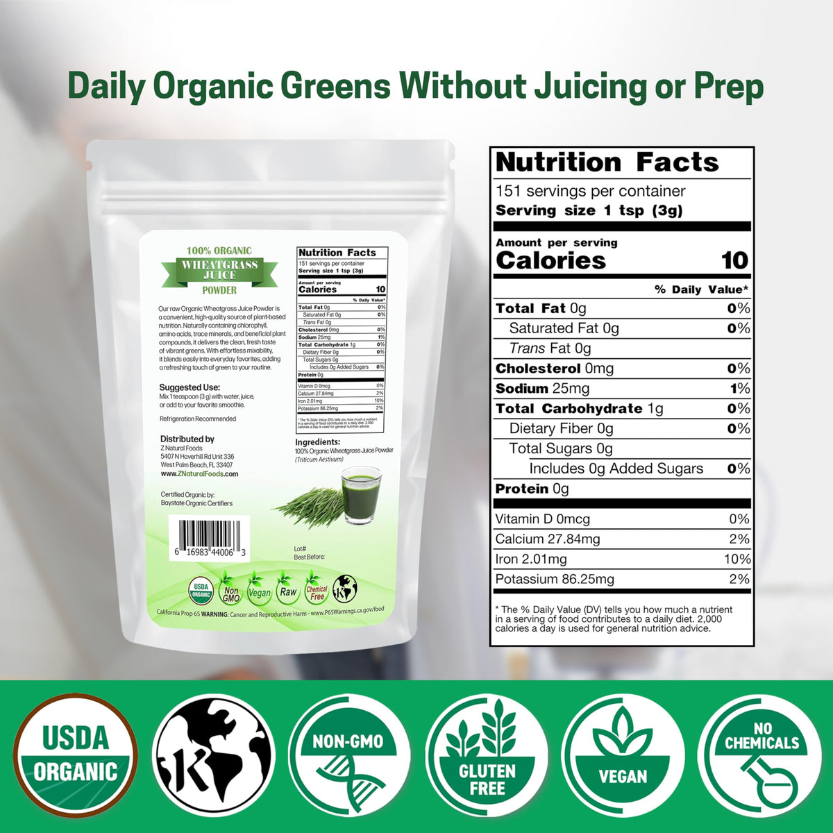 Z Natural Foods Organic Juice Powder
