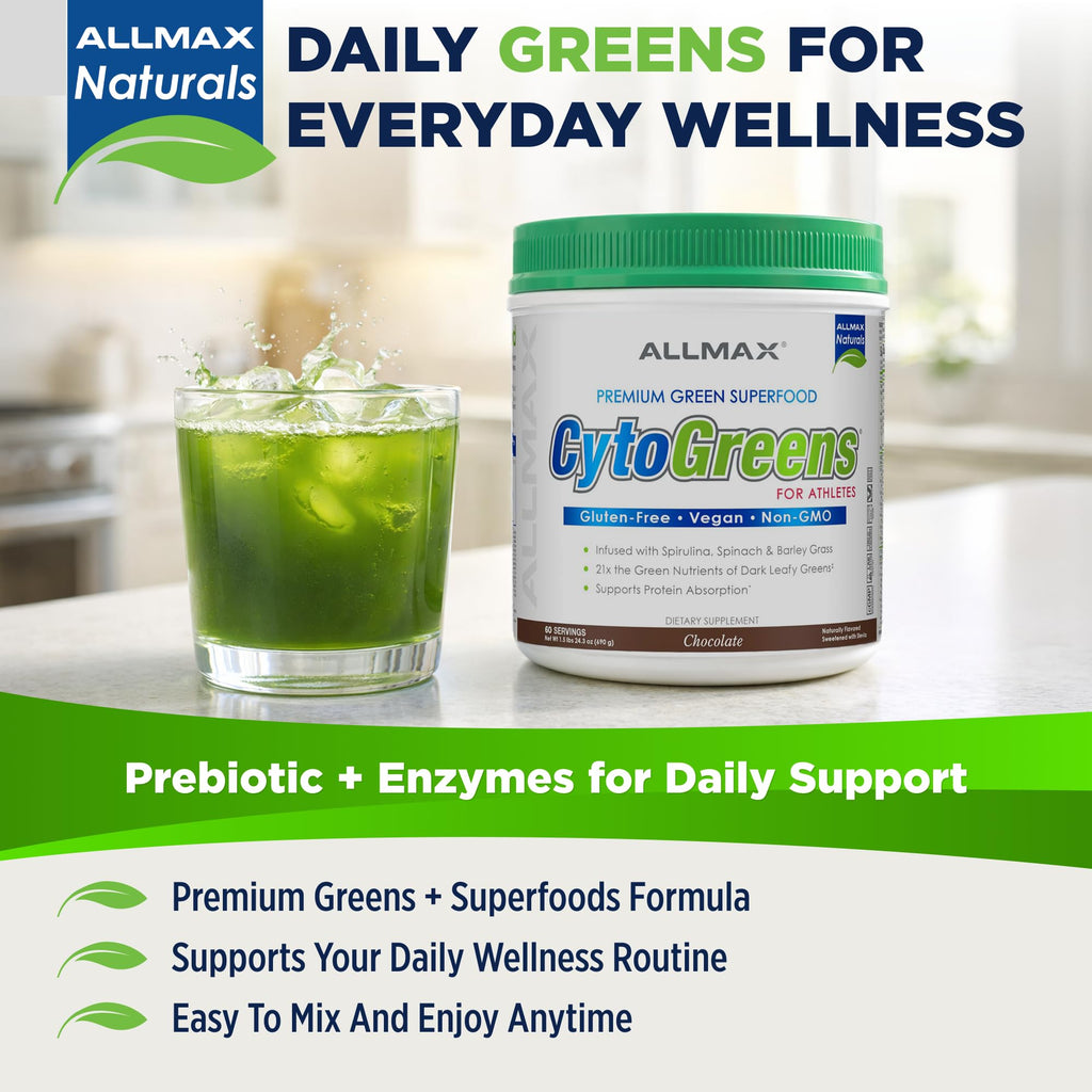 ALLMAX CytoGreens Super Greens Powder