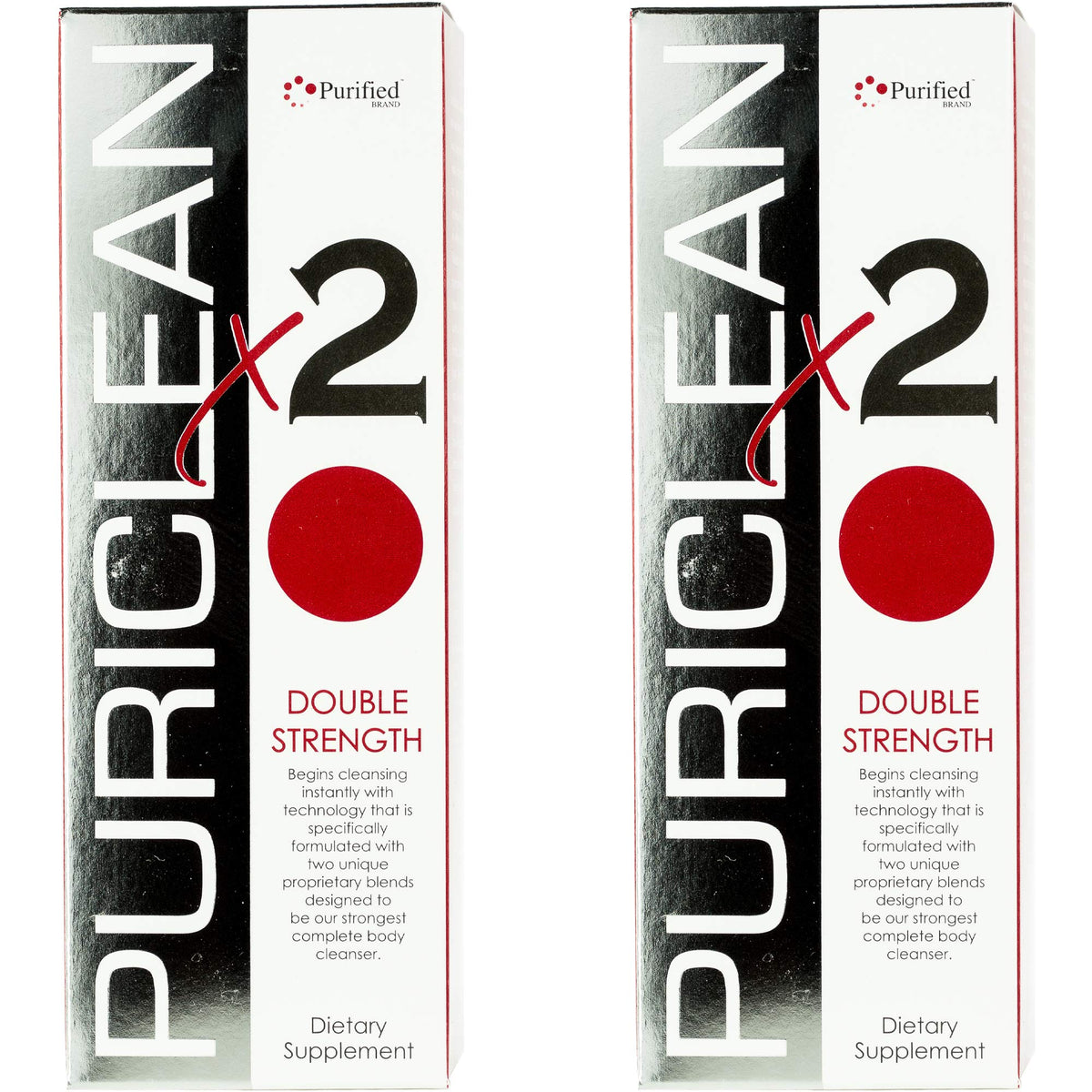 Wellgenix Puriclean x2 Detox Cleanse Double Strength - 8 Capsules