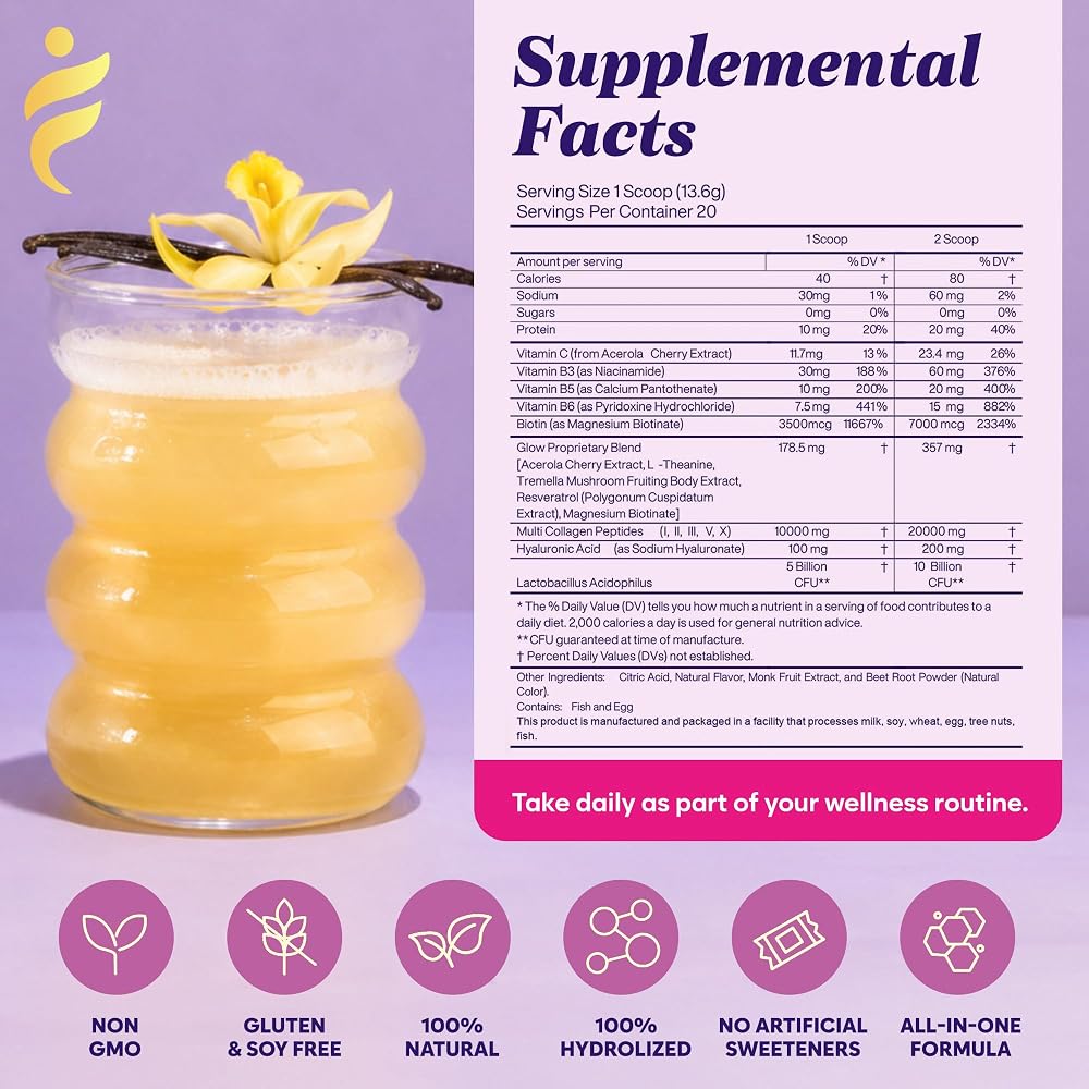 Fuel Glow Beauty Collagen for Women