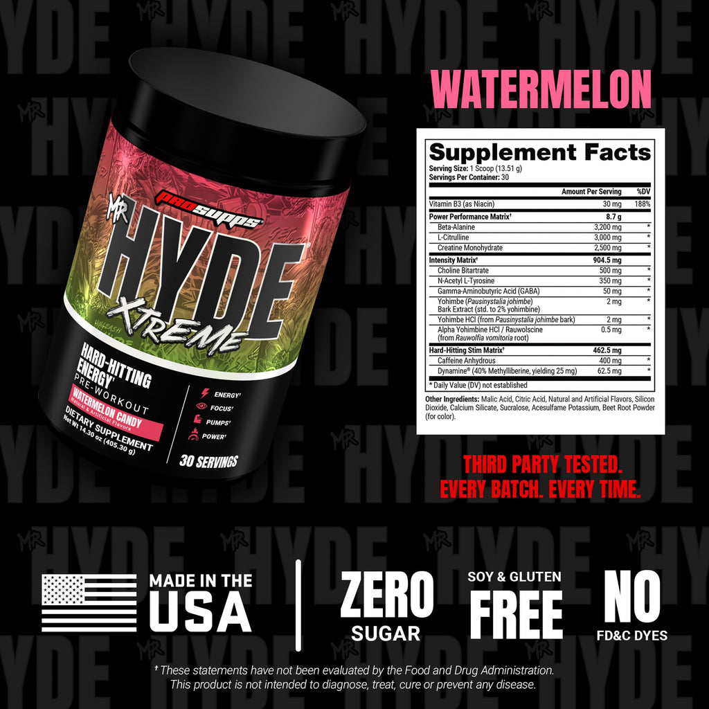 ProSupps Mr. Hyde Xtreme Pre Workout Powder with Creatine