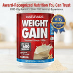 Naturade Weight Gain Nutrition Drink Mix Vanilla - 20.3 oz - image 7