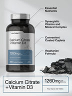 Horbäach Calcium Citrate with Vitamin D3 1260 mg - 250 Caplets - image 3