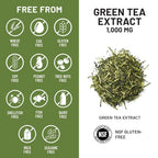 NatureWise Green Tea Extract Capsules 1000 mg - 50% EGCG & 98%