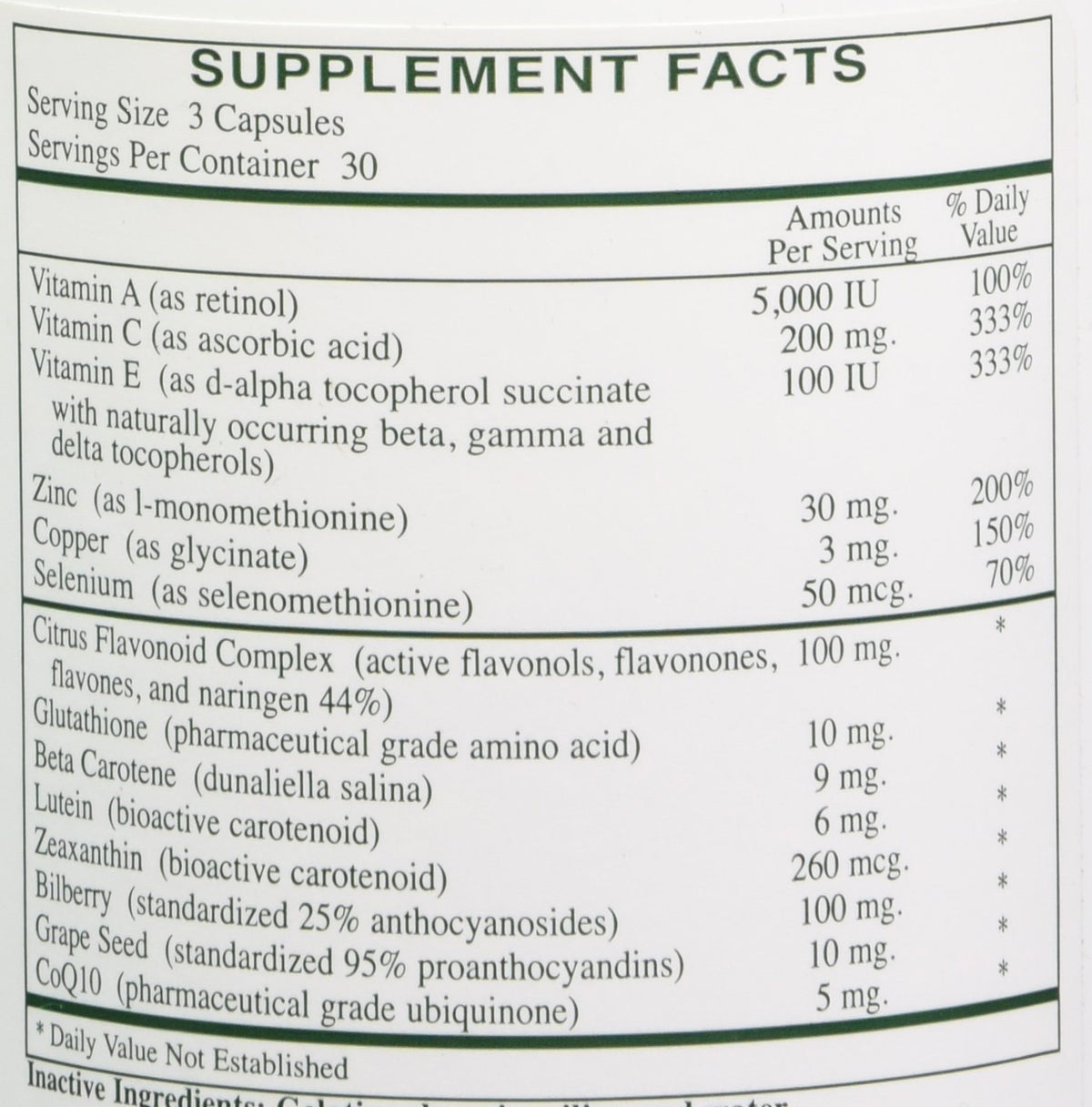 Rx Vitamins The Ocular Formula Dietary Supplement - 90 Capsules - image 3