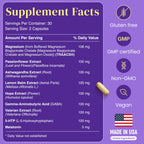 SUPLIMATE Calmadream Natural Sleep Aid Melatonin Magnesium - 60 Capsules - image 5