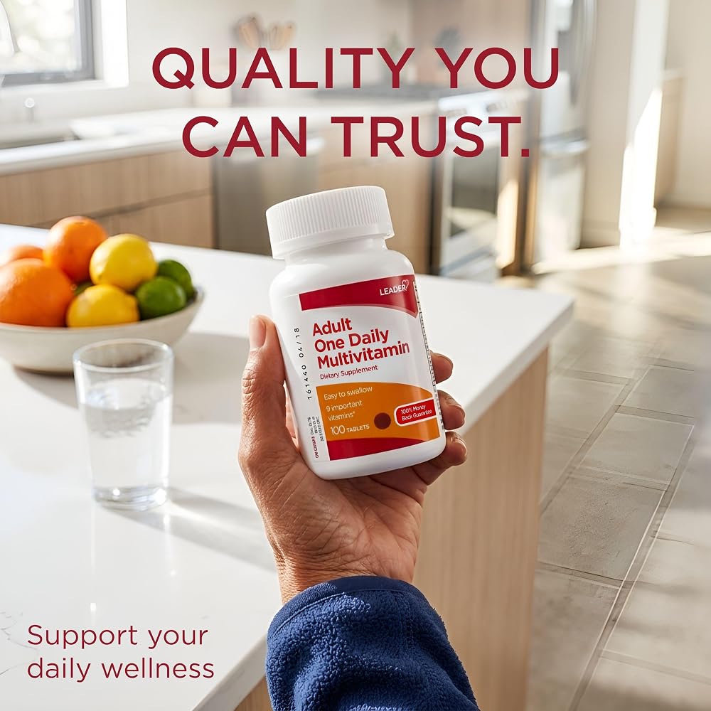 Leader One Daily Multivitamin Tablets - 100 Tablets - image 4