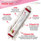 AgelessLX Powder Supplement for Women - with HMB Collagen Enhancer