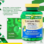 LightSpring Calcium 600mg Plus Vitamin D3 - 150 Softgels - image 2