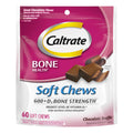 Caltrate 600 Plus D3 Calcium & Vitamin D Supplement - 60 Chews