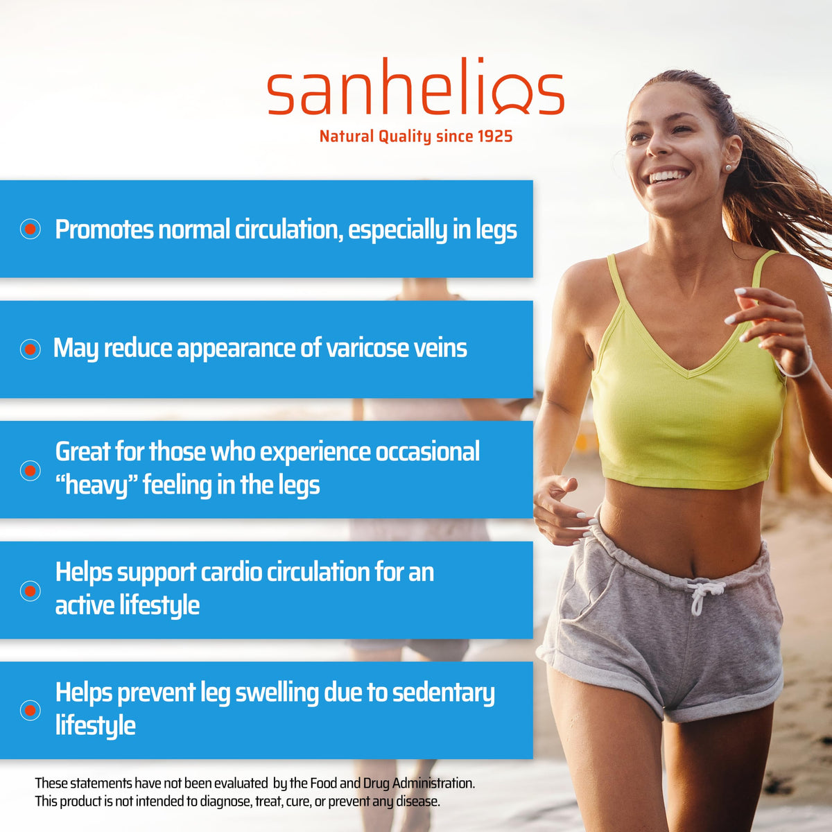Sanhelios Circu Caps Butcher's Broom Extract Leg Circulation - 50 Capsules - image 4