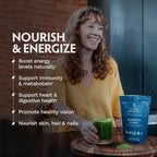 TRIBE ORGANICS Organic Moringa Oleifera Powder Superfood Greens - 200g - image 5
