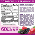 Nature's Bounty Gorgeous Sleep Melatonin 5mg Gummies with Collagen - 120 Gummies - image 5