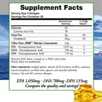Doctors Nutra Omega 3 DPA Fish Oil 2900mg Triple Strength - 90 Softgels - image 5