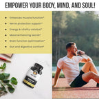 Ancient Bliss Magnesium Glycinate for Muscles & Nerves - 60 Capsules - image 3