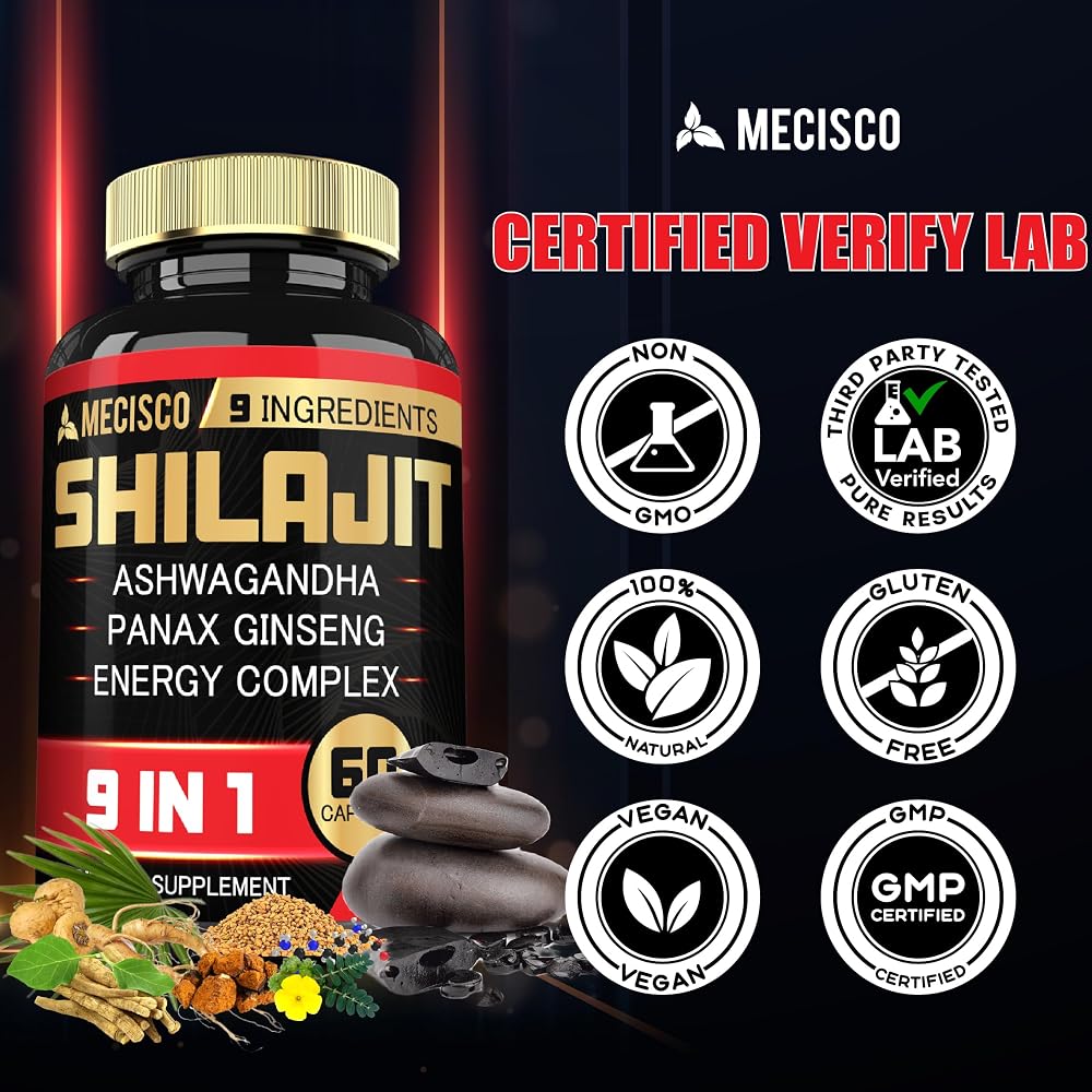 Mecisco Shilajit Supplement_ 60 210Capsules_300mg(P)