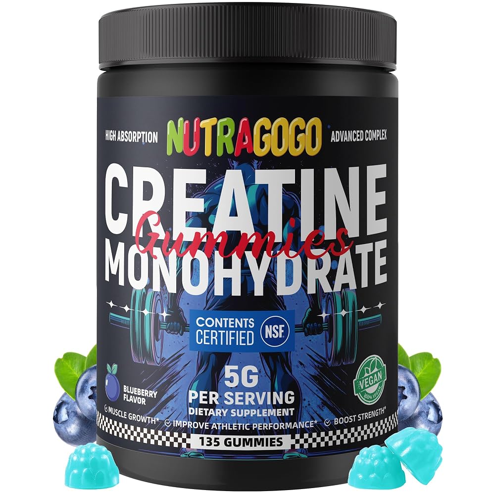 NUTRAGOGO Creatine Monohydrate Gummies