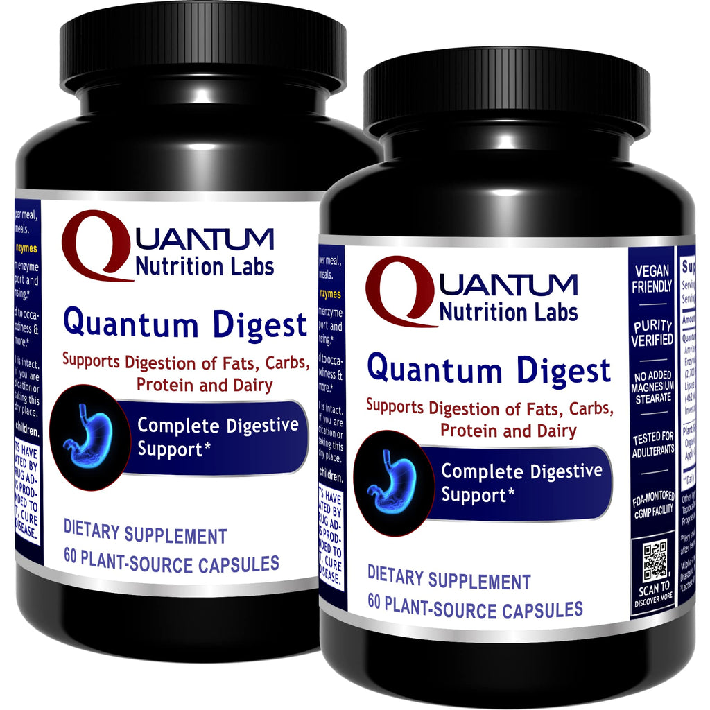 VIGUMYO Quantum Digest Digestive Enzymes - 60 Vegetarian Capsules