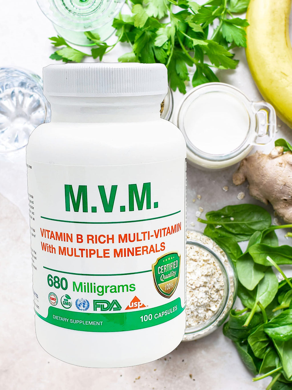 Generic MVM Complete Multivitamin - 100 Capsules