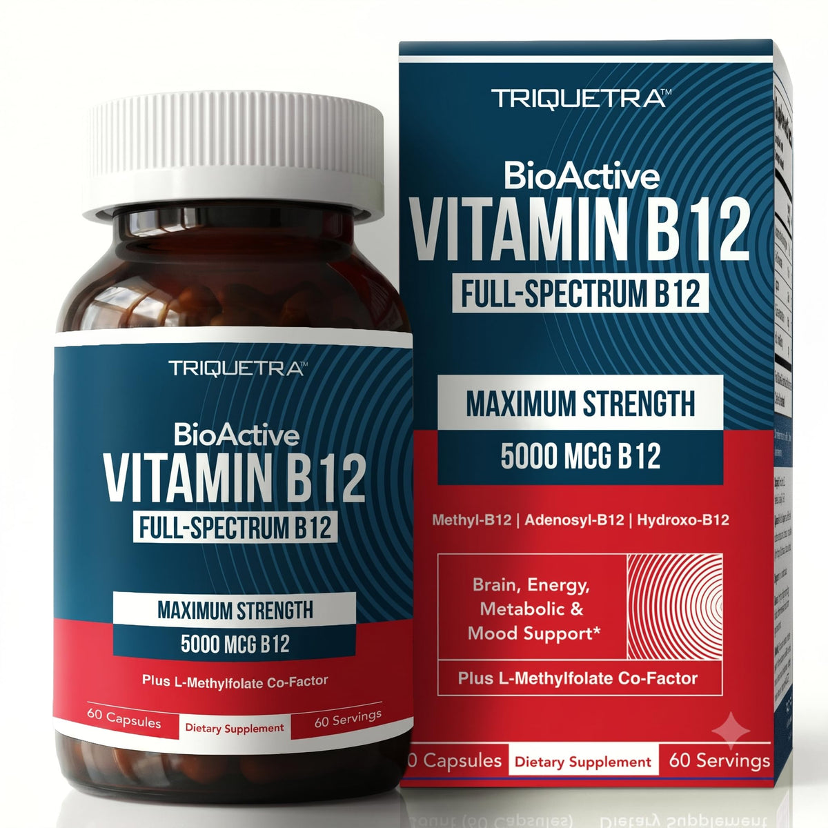 Triquetra Health BioActive Vitamin B12-5000 mcg