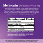 21st Century Melatonin 10 mg Quick Dissolve Tablets - 120 ct - image 3