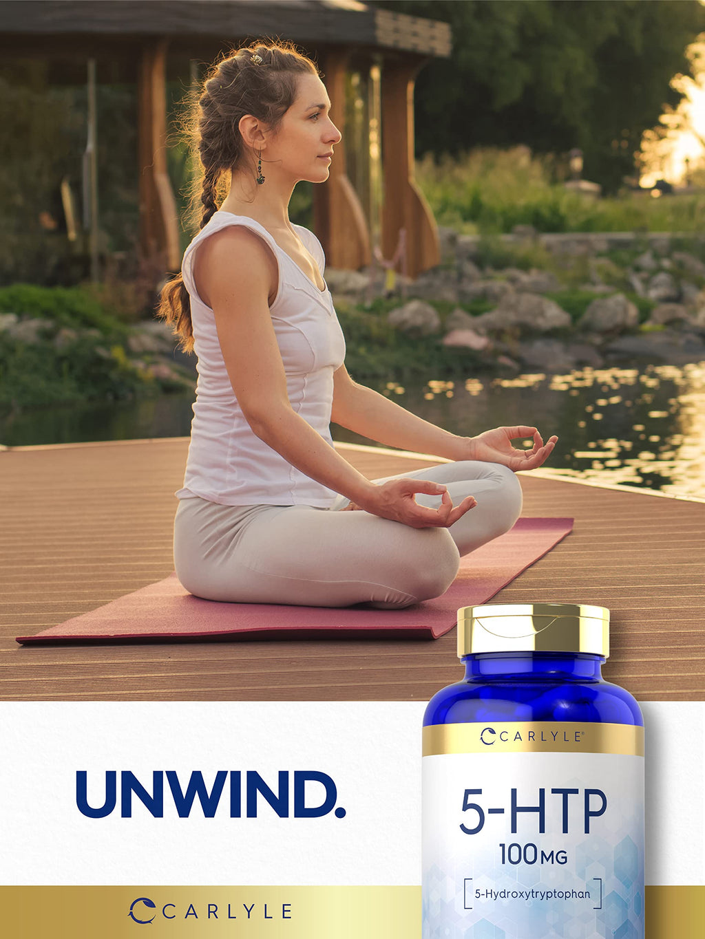 Carlyle 5-HTP 100mg - 240 Capsules - image 6