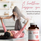 Mother Nutrient Saffron Extract Supplement 88.5mg - 240 Vegetarian Capsules - image 2