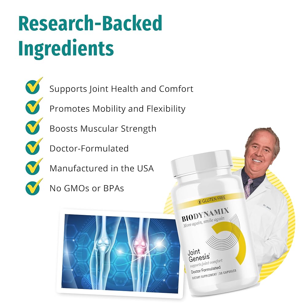BioDynamix Joint Genesis - Joint Support Supplement - with Mobilee - image 6