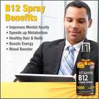 Salt Lake Supplements Liquid B12 Spray 5000 mcg Methylcobalamin - 2 Pack - image 5