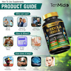 Tenmido Rhodiola Rosea 8in1 Formula - 150 Vegetarian Capsules - image 6