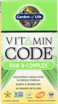 Garden of Life Raw B Complex Vitamin Code - 60 Vegan Capsules