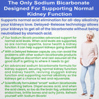 Kidney Restore Sodium Bicarbonate 650mg Delayed Release - 120 Capsules - image 7