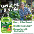 NATURELO One Daily Multivitamin for Women 50+ - 60 Capsules - image 5