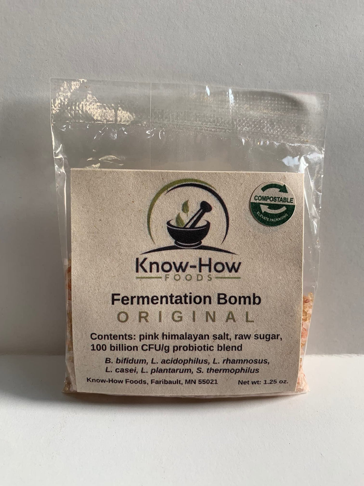 Know-How Foods Fermentation Bomb