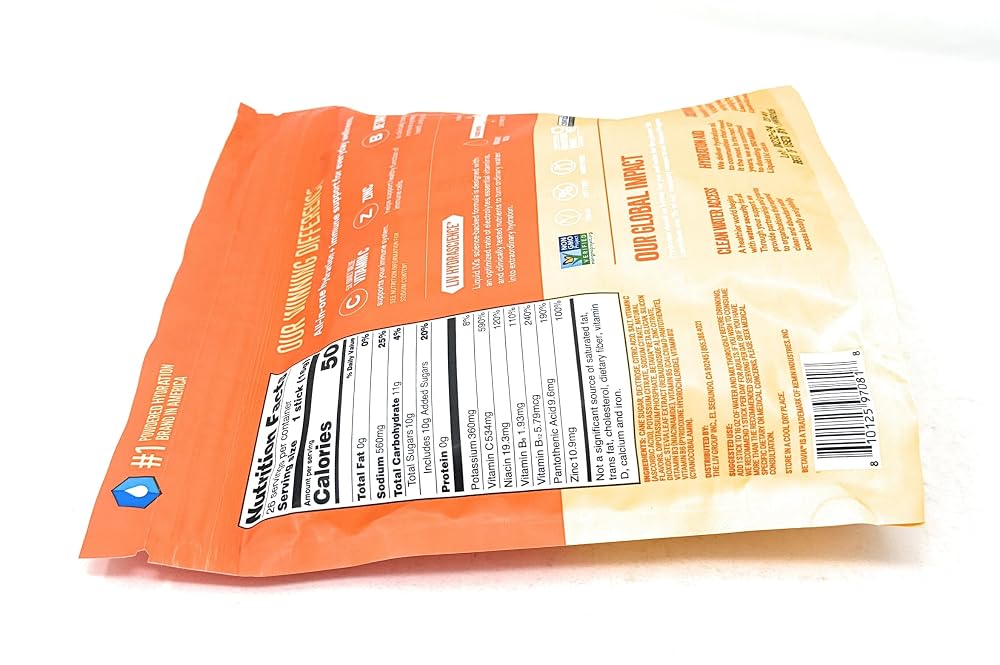 Liquid I.V. Hydration Multiplier Plus Immune Support - 26 Stick Packs - image 6