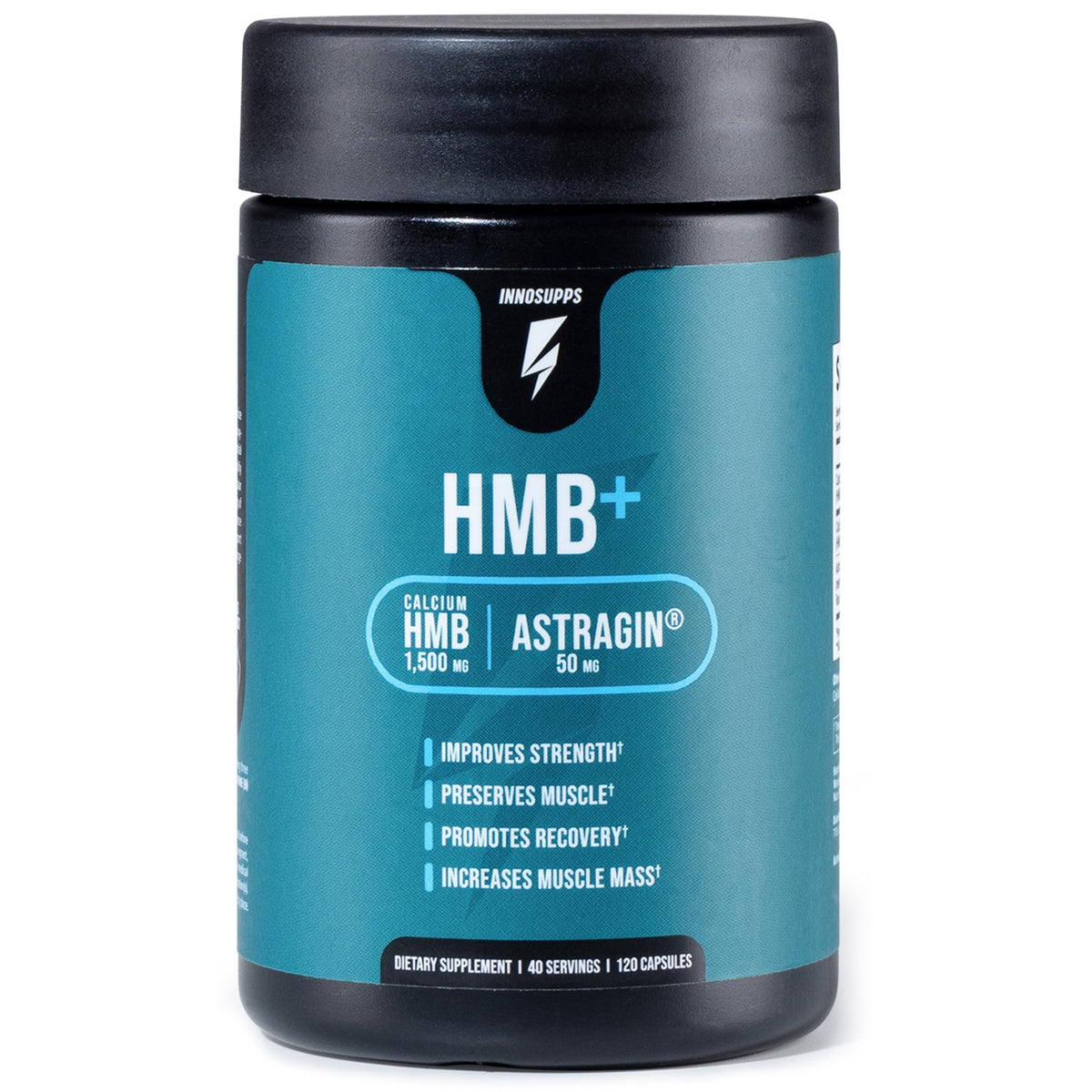 InnoSupps HMB+ 1500mg Muscle Recovery - 120 Capsules